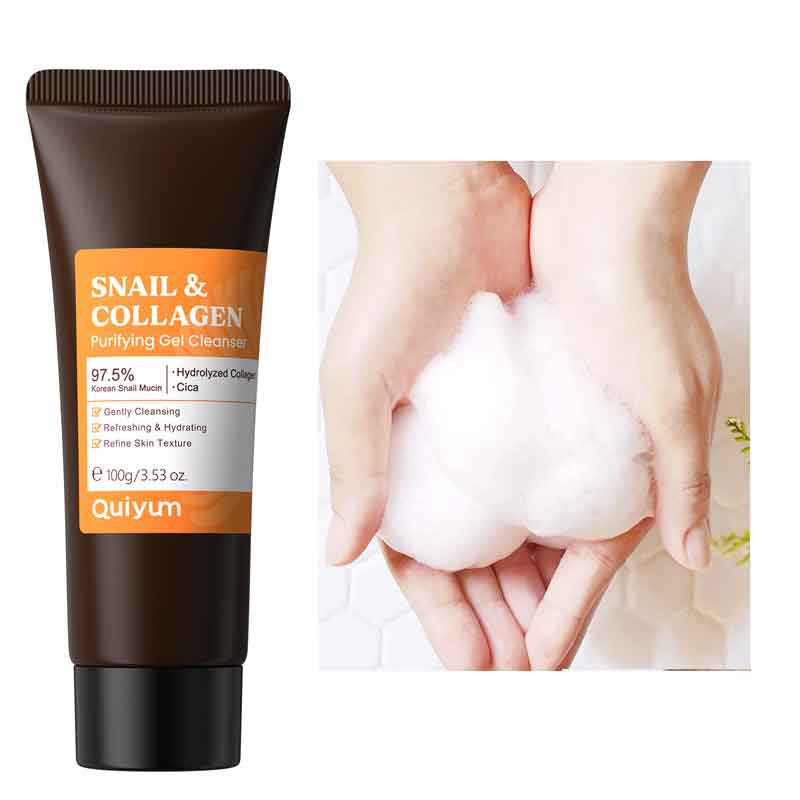 Snail Cream Gel - Пенка-крем для умывания с коллагеном улитки: