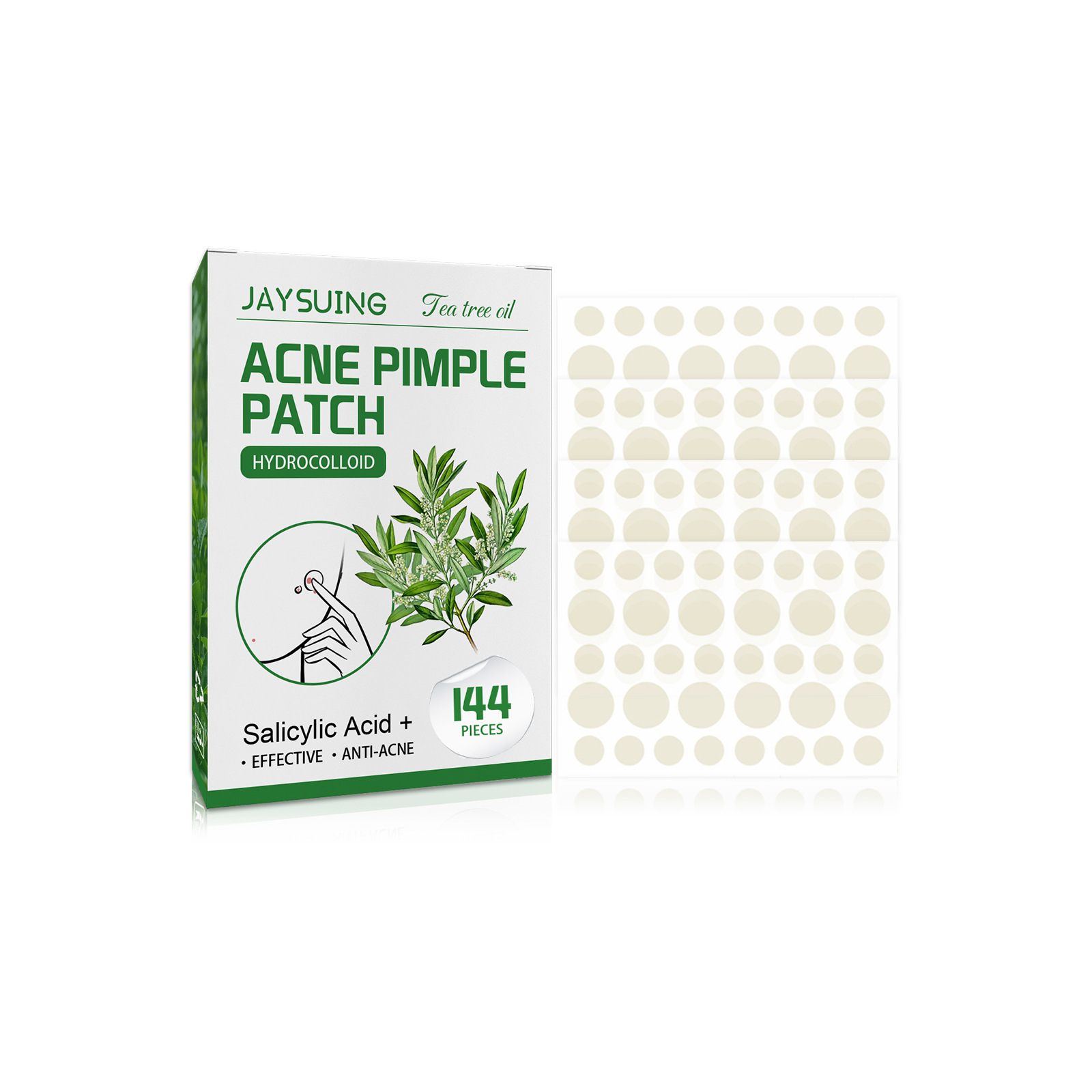 Hydrocolloid Acne Patch - Гидроколлоидные пластыри от прыщей — впитывают