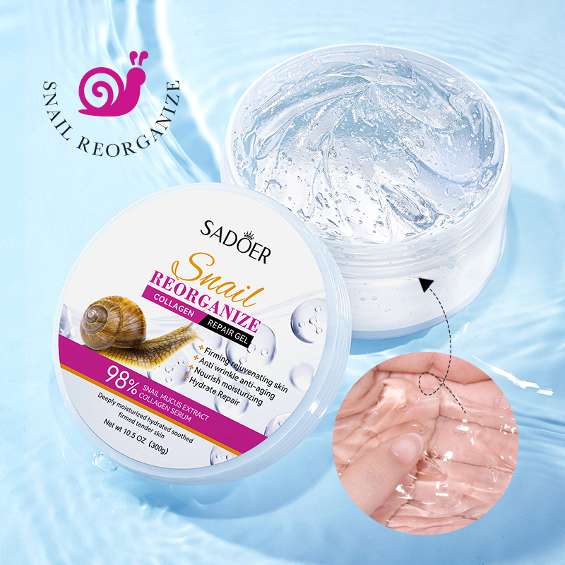 Snail Cream Gel - SADOER улитка коллагеновый крем для лица