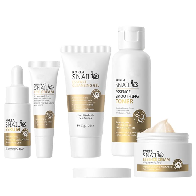 5 шт., увлажняющий очищающий г – обзор и цена Snail Cream Gel