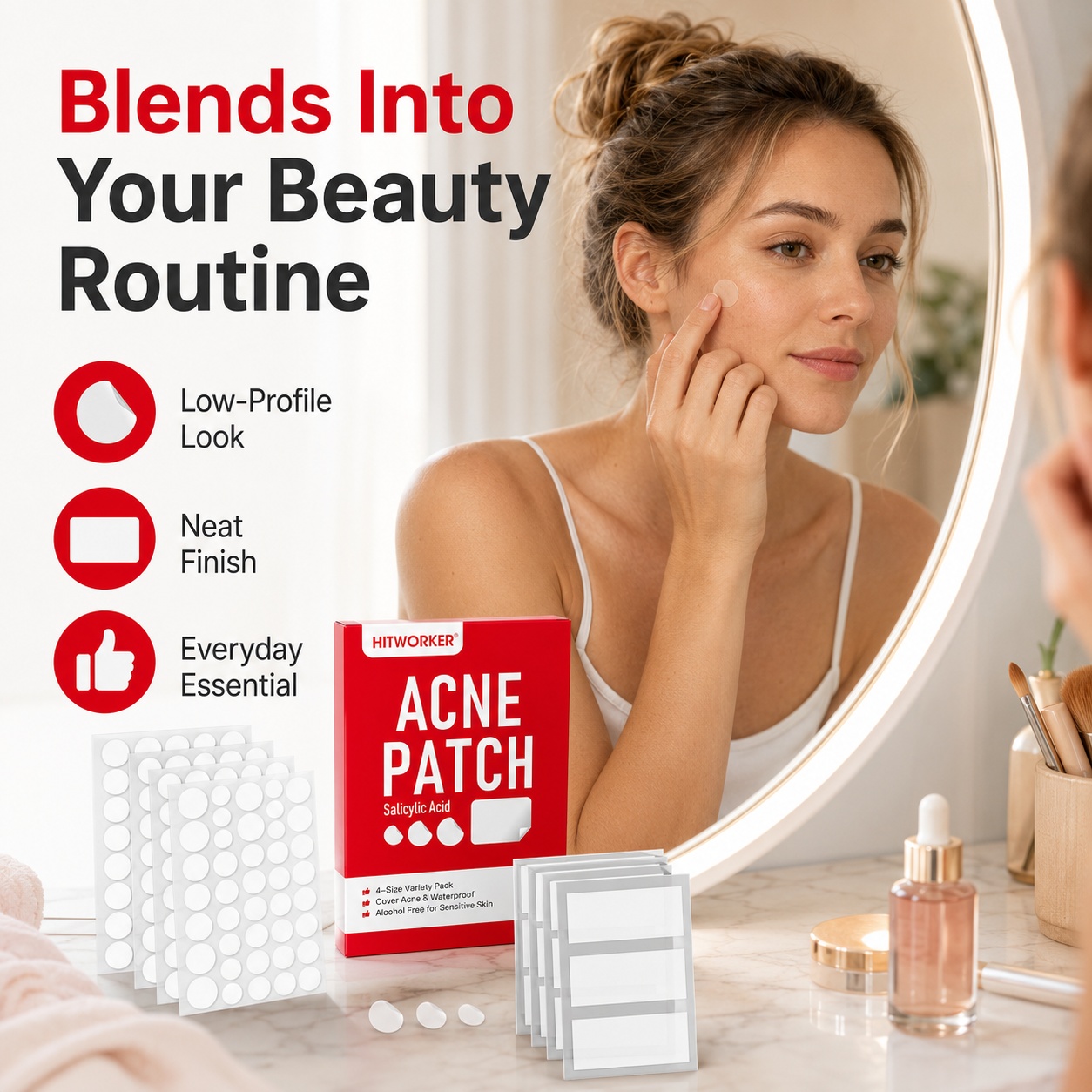 Гидроколлоидные пластыри от ак – обзор и цена Hydrocolloid Acne Patch