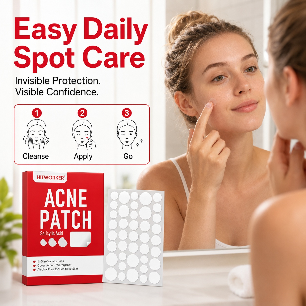 Гидроколлоидные пластыри от ак – обзор и цена Hydrocolloid Acne Patch
