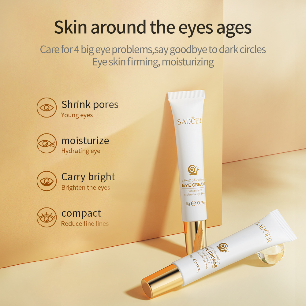 SADOER крем для глаз с улиткой – обзор и цена Snail Cream Gel