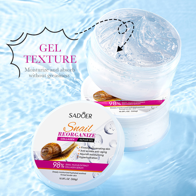SADOER улитка коллагеновый кре – обзор и цена Snail Cream Gel