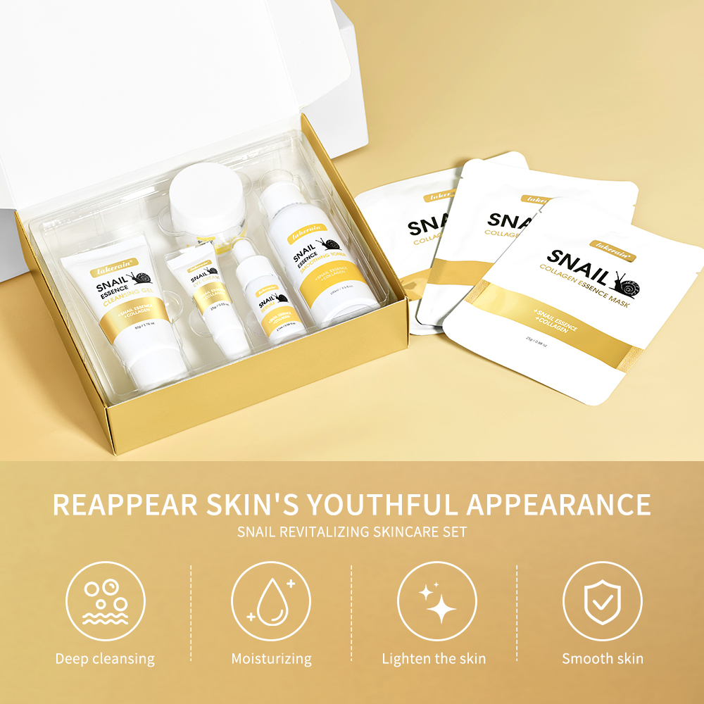 Набор из 8 предметов для ухода – обзор и цена Snail Cream Gel