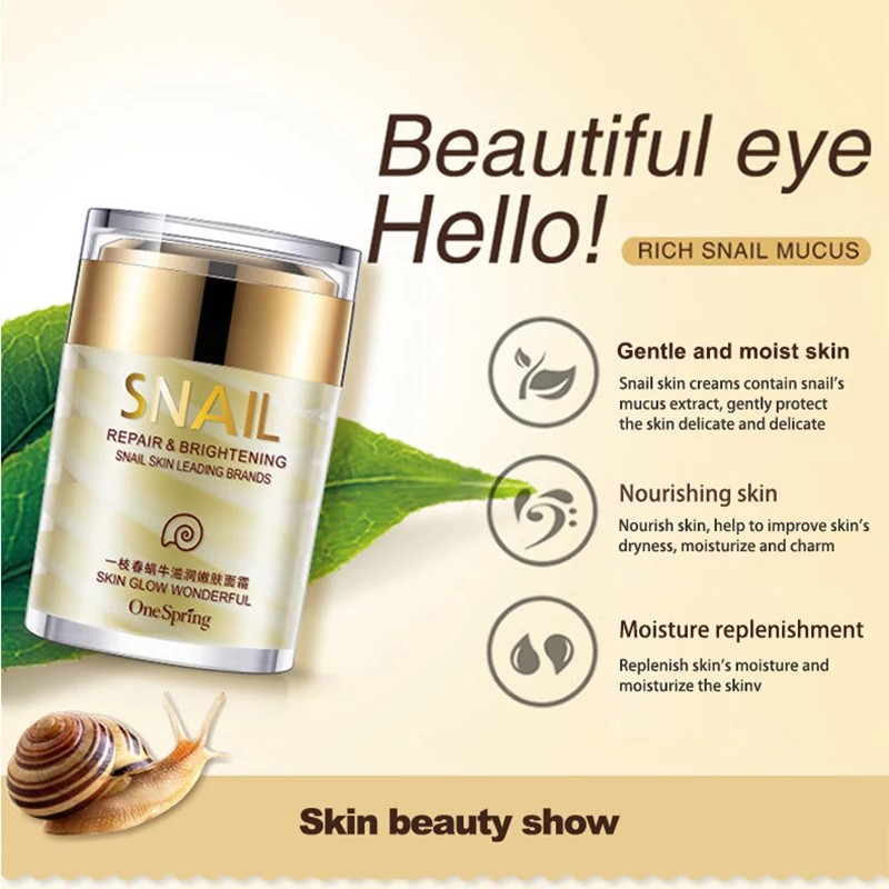 Антивозрастной отбеливающий кр – обзор и цена Snail Cream Gel